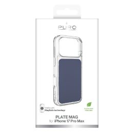 Dėklas iPhone 17 Pro Max telefonui su MagSafe Puro Plate Mag, mėlynas