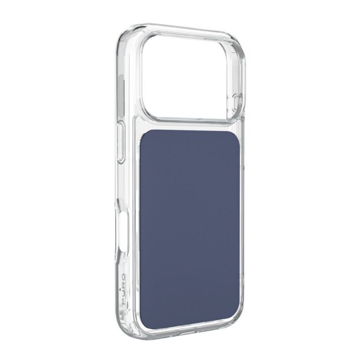 Dėklas iPhone 17 Pro Max telefonui su MagSafe Puro Plate Mag, mėlynas