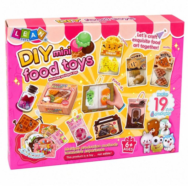 Kūrybinis mini maisto žaislų rinkinys