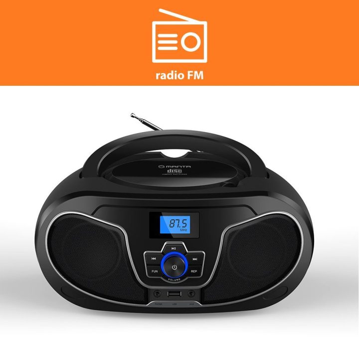 Manta BBX007 radijo imtuvas su CD grotuvu
