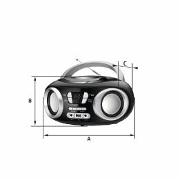 Bluetooth FM radijas Manta Chilli