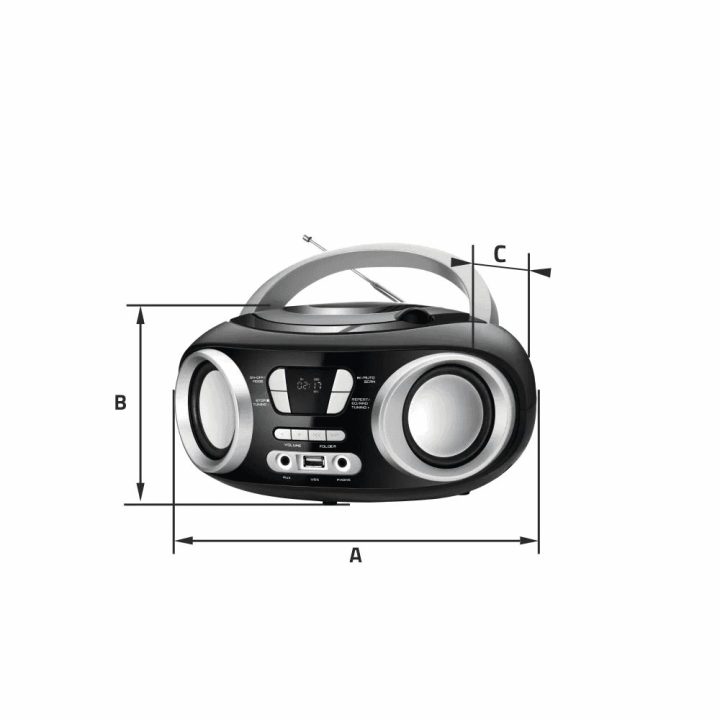 Bluetooth FM radijas Manta Chilli