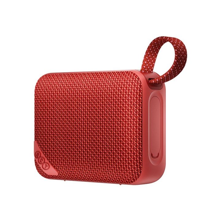 QCY SP2 Bluetooth garsiakalbis su RGB apšvietimu ir stereo režimu, raudonas