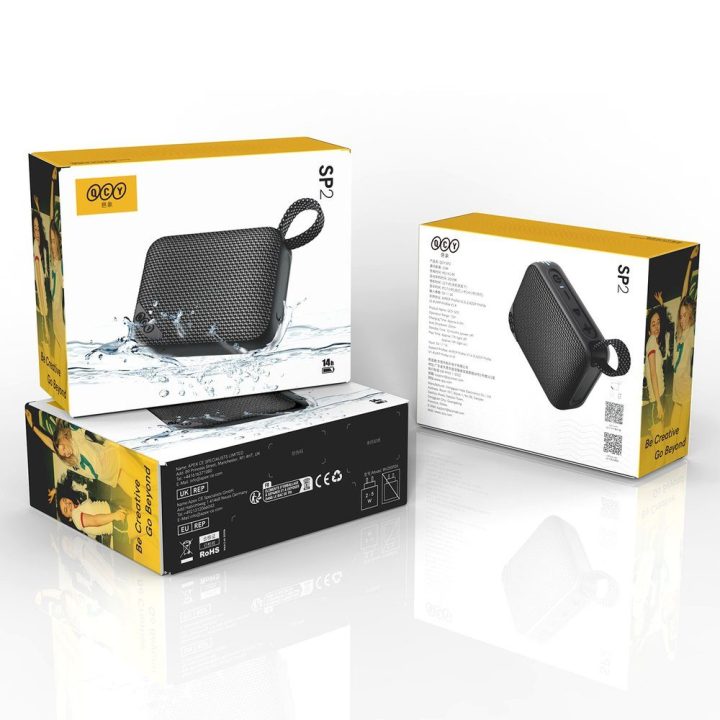 QCY SP2 Bluetooth garsiakalbis, juodas