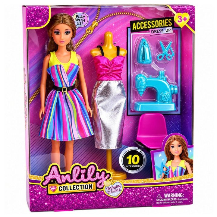 Lėlės rinkinys Anlily Fashion Designer