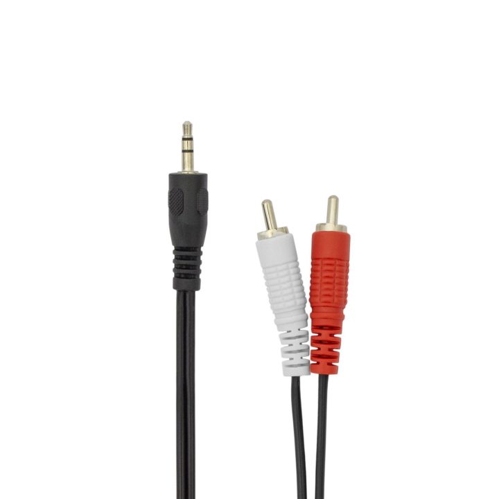 Sbox 3,5 mm–2 RCA kabelis, 2 m