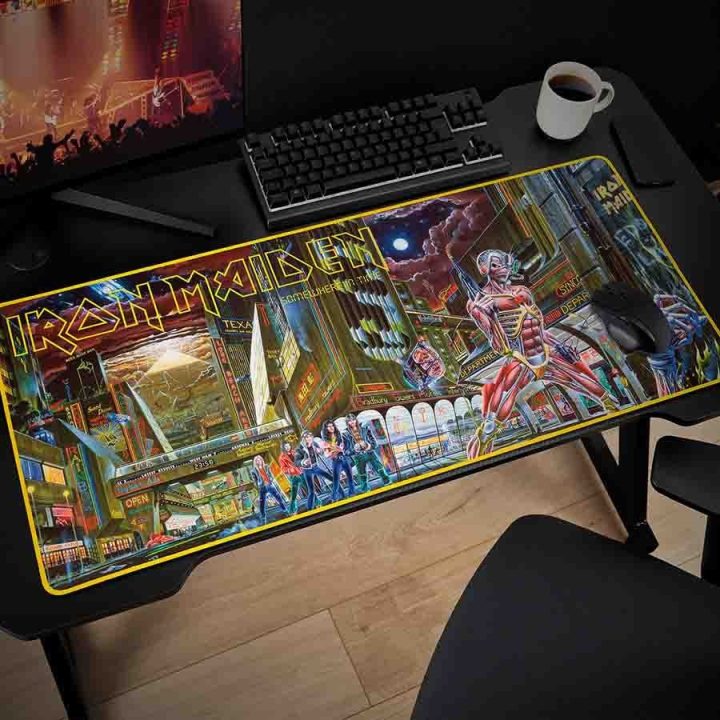 Žaidimų pelės kilimėlis MAT-XXL Iron Maiden