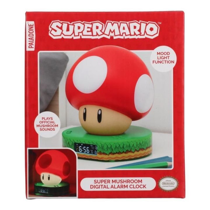 Nintendo® Super Mushroom skaitmeninis žadintuvas Paladone