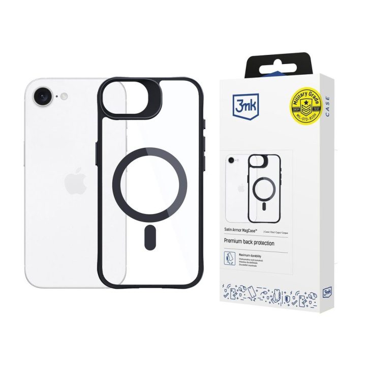 Dėklas Apple iPhone 16e / SE 4 Satin Armor MagCase