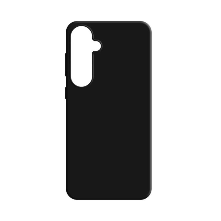 Silikoninis dėklas Samsung Galaxy S25+ – juodas