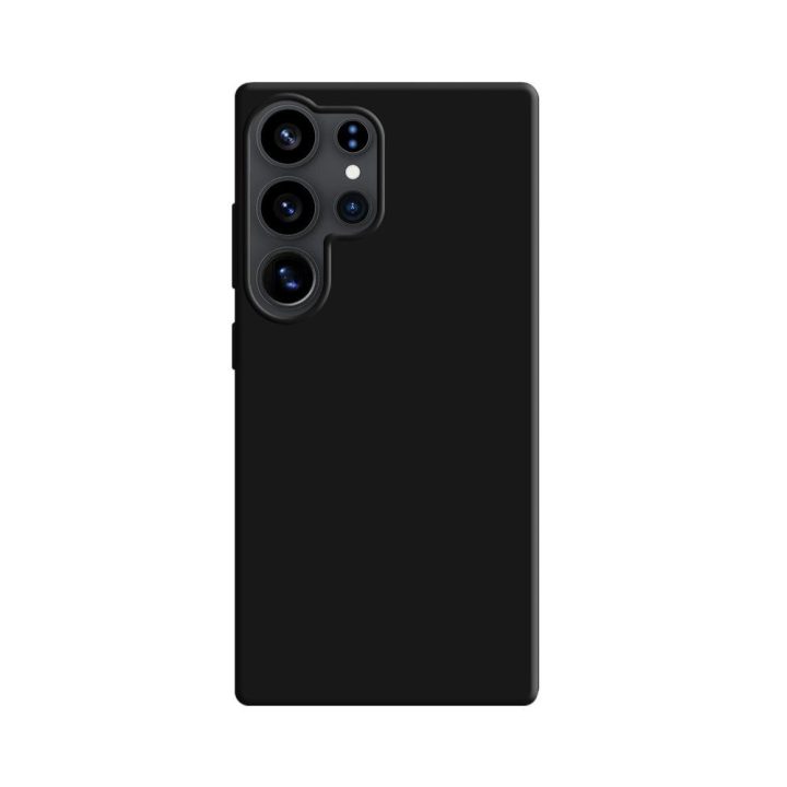 Silikoninis dėklas Samsung Galaxy S25 Ultra – juodas