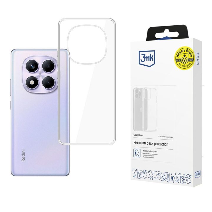 Permatomas dėklas 3mk Clear Case Xiaomi Redmi Note 14 Pro 4G
