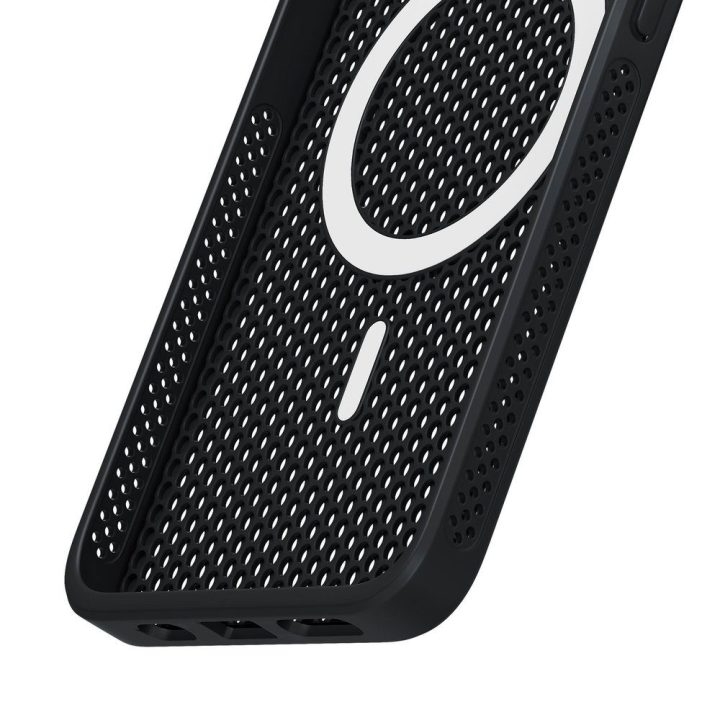 Dėklas Samsung Galaxy S25+ 3mk COOLing MagCase juodas