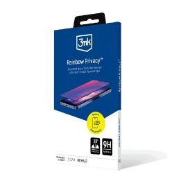 Apsauginis privatumo stiklas 3mk Rainbow Privacy, skirtas Apple iPhone 16e
