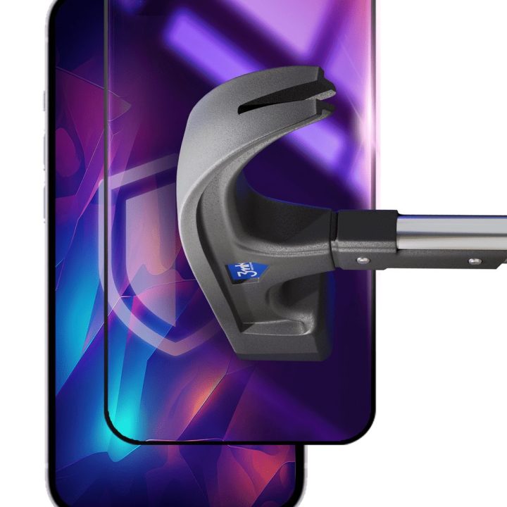 Apsauginis privatumo stiklas 3mk Rainbow Privacy, skirtas Apple iPhone 16e