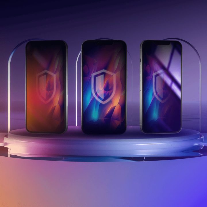 Apsauginis privatumo stiklas 3mk Rainbow Privacy, skirtas Apple iPhone 16e