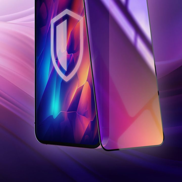 Apsauginis privatumo stiklas 3mk Rainbow Privacy, skirtas Apple iPhone 16e