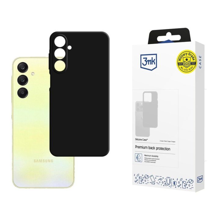 Silikoninis dėklas Samsung Galaxy A26 5G – juodas