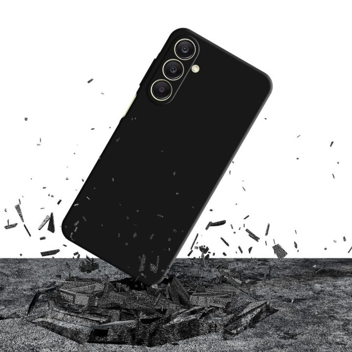 Silikoninis dėklas Samsung Galaxy A26 5G – juodas