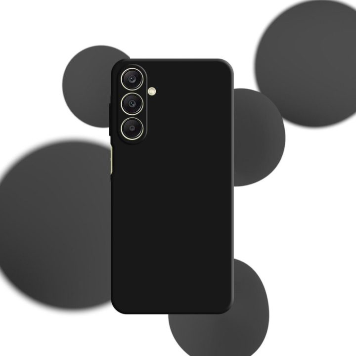 Silikoninis dėklas Samsung Galaxy A26 5G – juodas