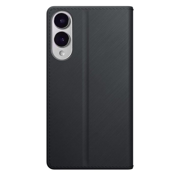 Dėklas Samsung Galaxy S25 Edge 3mk Wallet Case, juodas