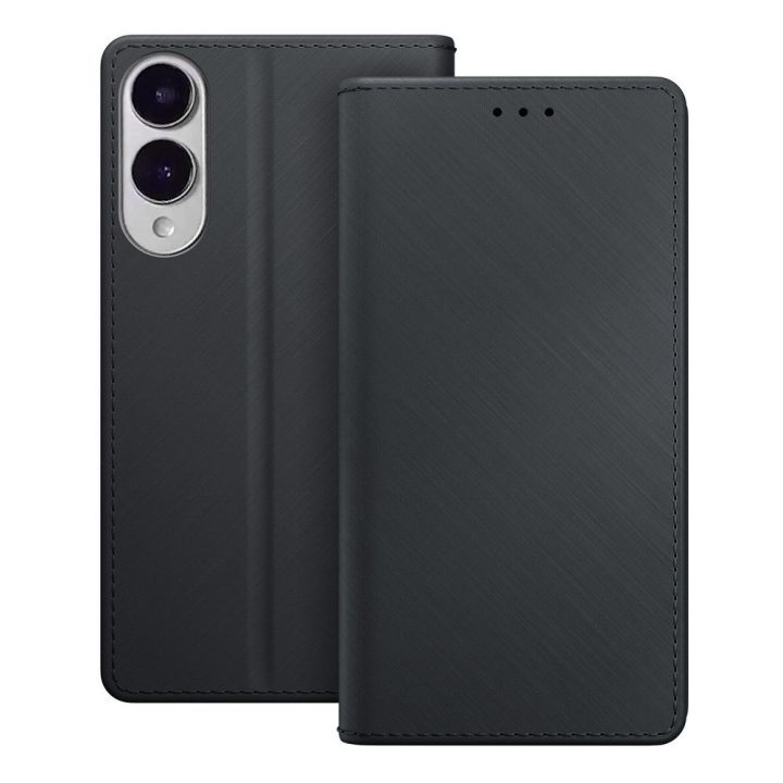 Dėklas Samsung Galaxy S25 Edge 3mk Wallet Case, juodas