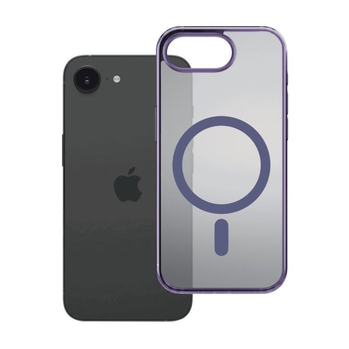 Violetinis dėklas Apple iPhone 16E 3mk Frosty MagCase