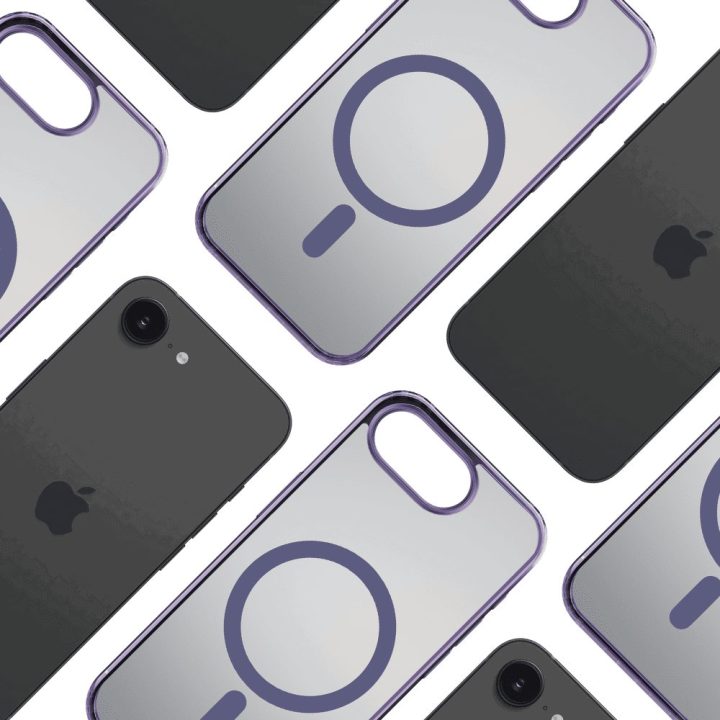 Violetinis dėklas Apple iPhone 16E 3mk Frosty MagCase