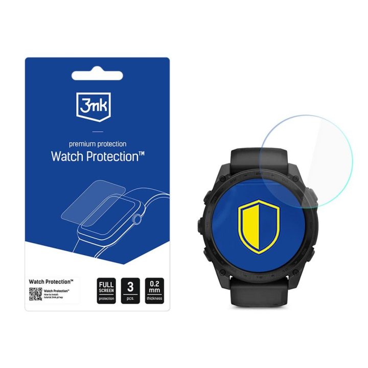 Hibridinis apsauginis stiklas Garmin Tactix 8 51 mm laikrodžiui