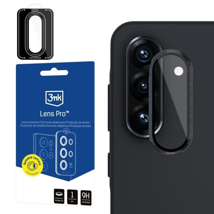Apsauginis stiklas kamerai 3mk Lens Protection Camera Glass Samsung Galaxy A56 5G