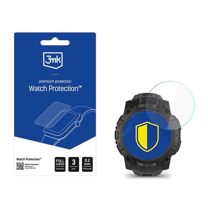 Apsauginė plėvelė Garmin Instinct 3 Tactical Edition 50 mm laikrodžiui