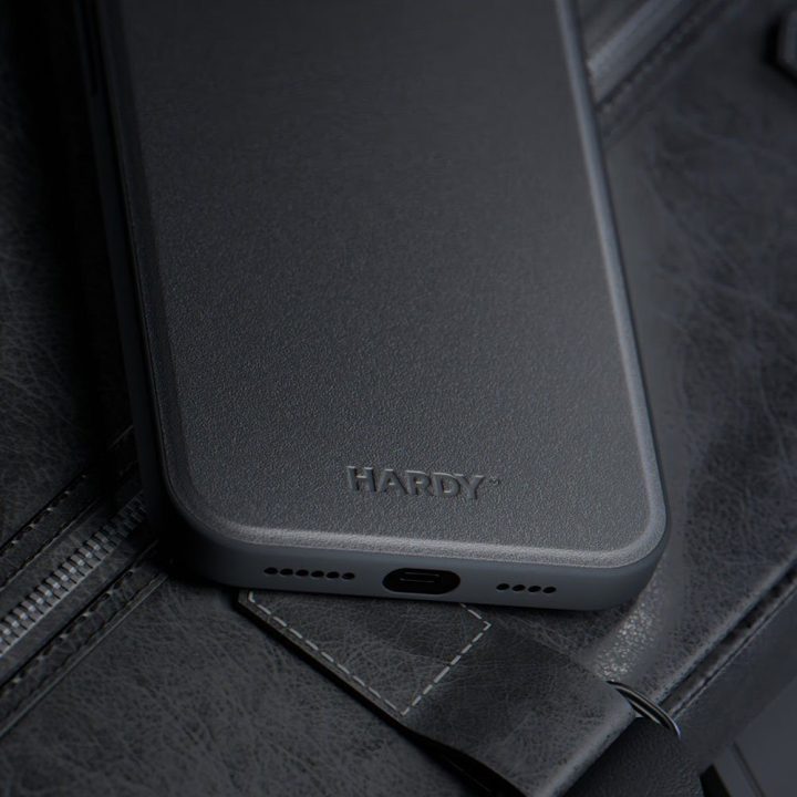 Dėklas Samsung Galaxy S24+ telefonui HARDY Silicone MagCase, juodas