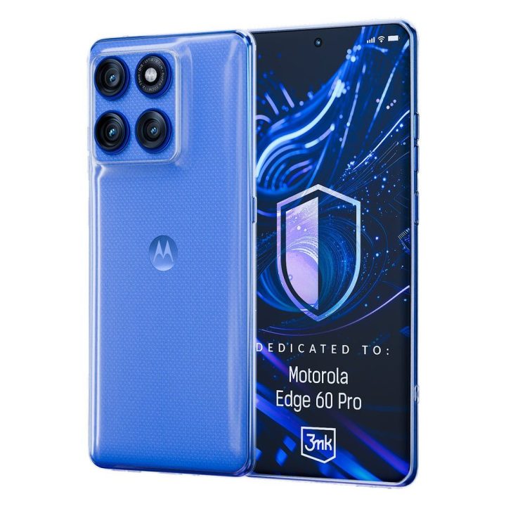 Dėklas Motorola Edge 60 Pro 3mk Clear Case