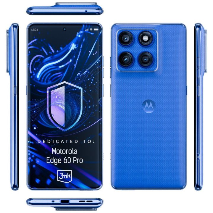 Dėklas Motorola Edge 60 Pro 3mk Clear Case