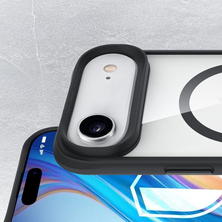 3mk Satin Armor MagCase dėklas iPhone 17 Air telefonui, baltas