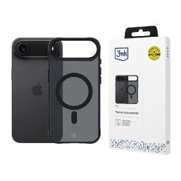 Juodas pusiau permatomas dėklas iPhone 17 Air