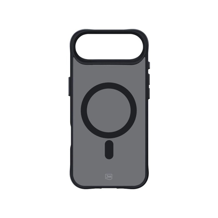 Juodas pusiau permatomas dėklas iPhone 17 Air