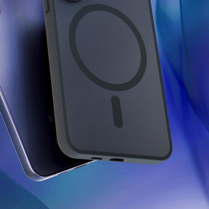 „Smoke MagCase“ dėklas iPhone 17 Pro, juodas pusiau permatomas