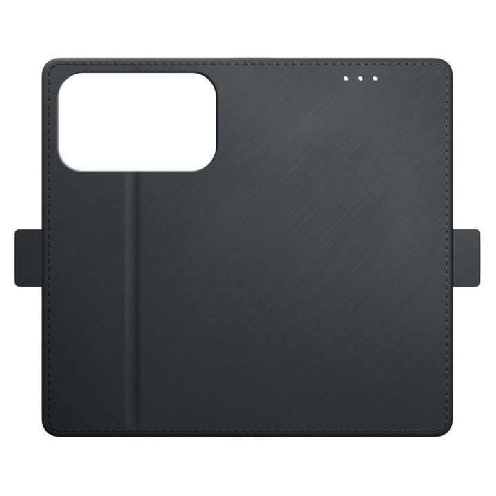 Dėklas su pinigine 3mk Wallet Case iPhone 17 Pro Max telefonui, juodas