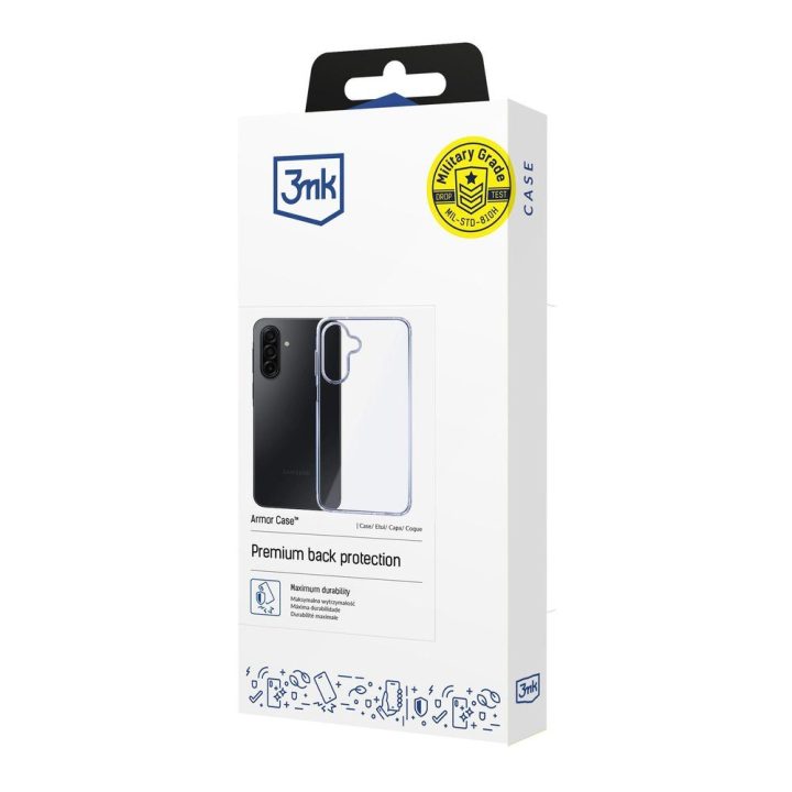 Dėklas Samsung Galaxy A17 5G 3mk Armor Case, skaidrus