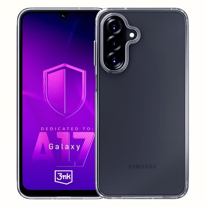 Dėklas Samsung Galaxy A17 5G 3mk Armor Case, skaidrus