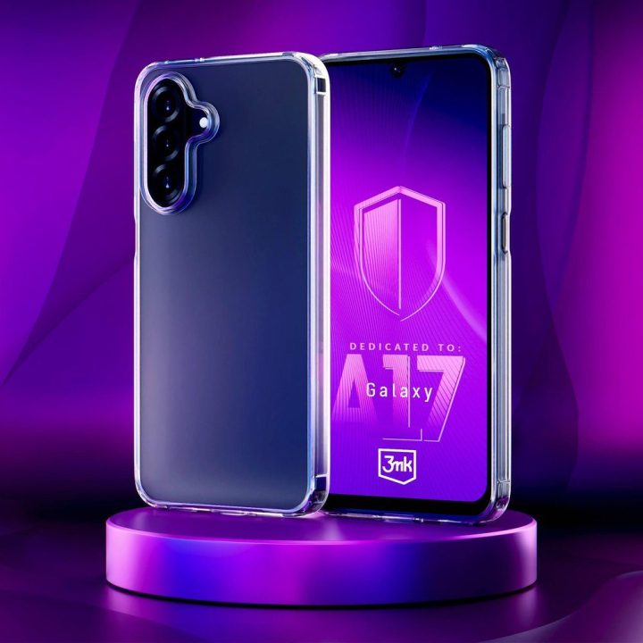 Dėklas Samsung Galaxy A17 5G 3mk Armor Case, skaidrus