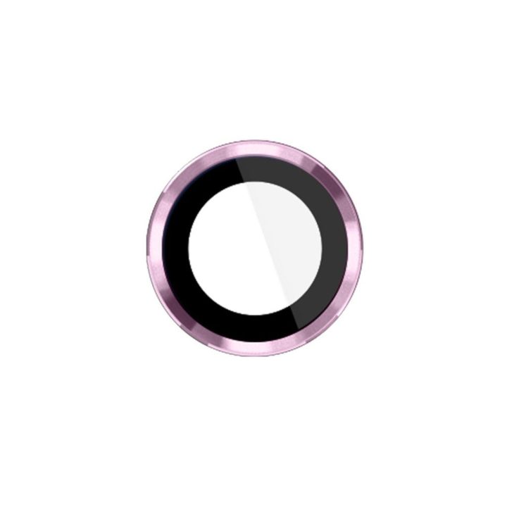 Apsauginis grūdintas stiklas iPhone 17 kamerai, violetinis