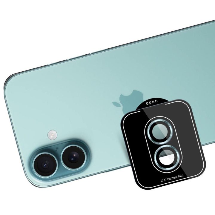 Žalias 3mk Lens Protection Pro apsauginis stiklas iPhone 17 kamerai