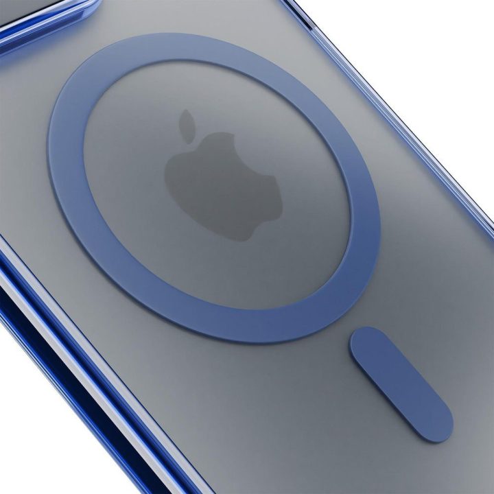 Telefono dėklas 3mk Frosty MagCase iPhone Air telefonui, mėlynas