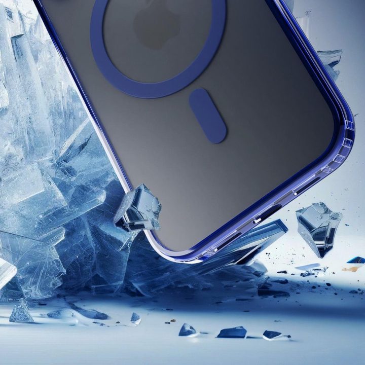 Telefono dėklas 3mk Frosty MagCase iPhone Air telefonui, mėlynas