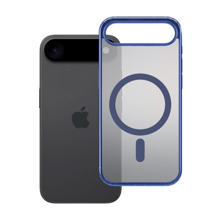 Telefono dėklas 3mk Frosty MagCase iPhone Air telefonui, mėlynas