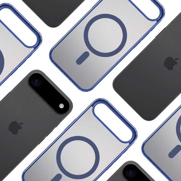 Telefono dėklas 3mk Frosty MagCase iPhone Air telefonui, mėlynas