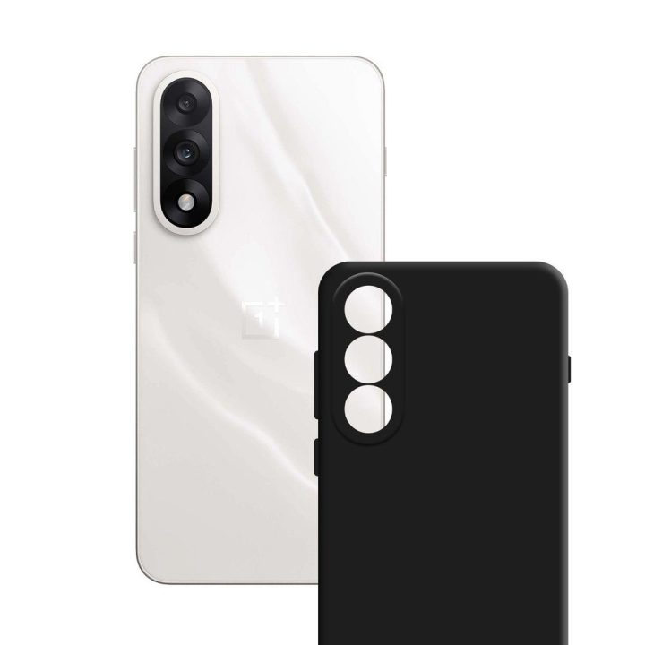 3mk Matt Case dėklas OnePlus Nord 5 telefonui, matinės juodos spalvos