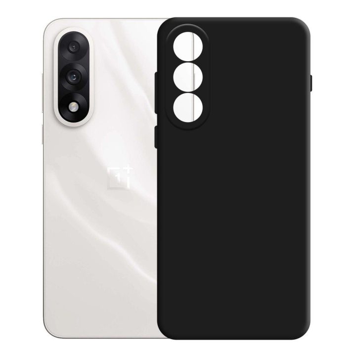 3mk Matt Case dėklas OnePlus Nord 5 telefonui, matinės juodos spalvos